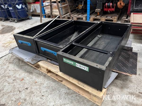 Værktøjskasser til varebil Sortimo HD 3 styk