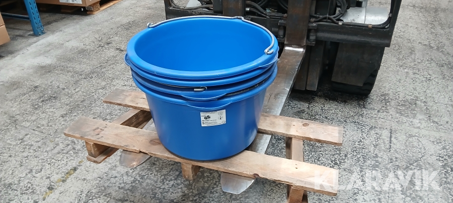 Murerbaljer Jopa 40 liter med hank 4 styk 