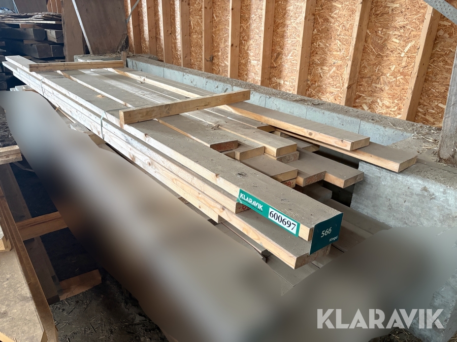 Spærtræ cirka 140 meter (frasorteret C24)