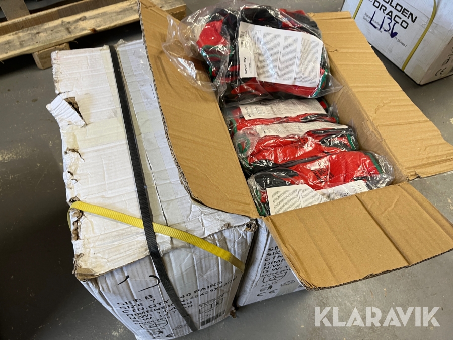 Arbejdshandsker Gnylex Red Viper 2 kasser