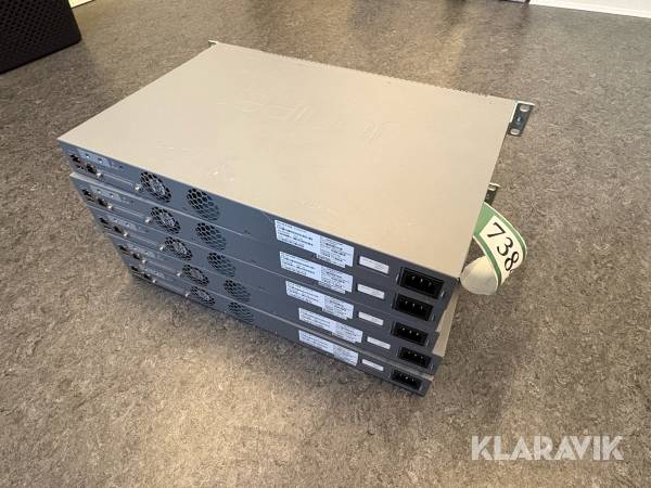 Managed ethernet switch Juniper Networks EX3300 48T 5 styk