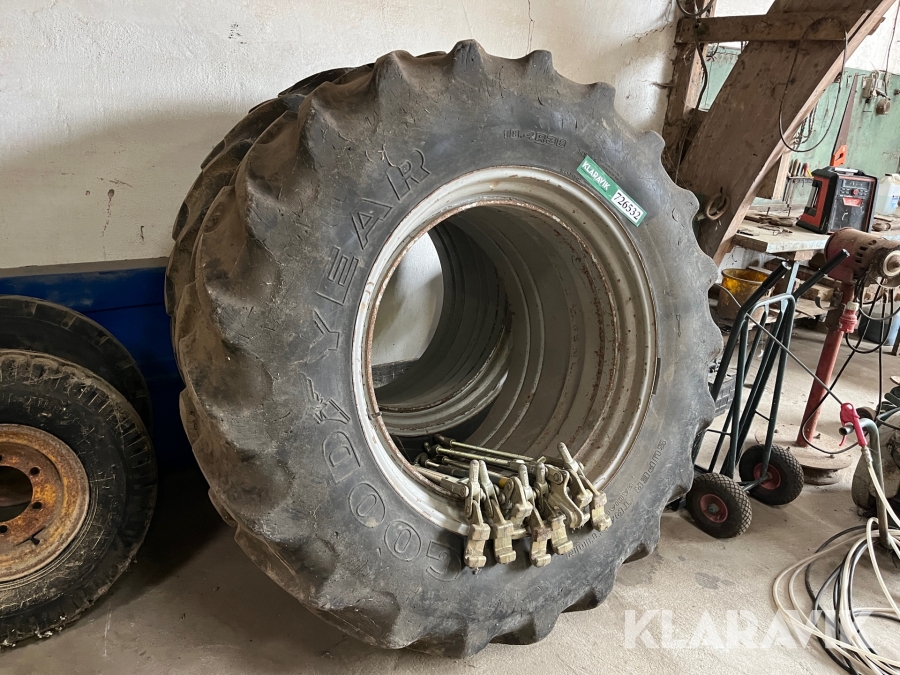 Tvilling hjul Goodyear 18.4 R38