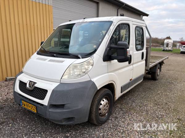 Ladbil Peugeot Boxer dobbelt kabine 333-, 2,2 HDI L3