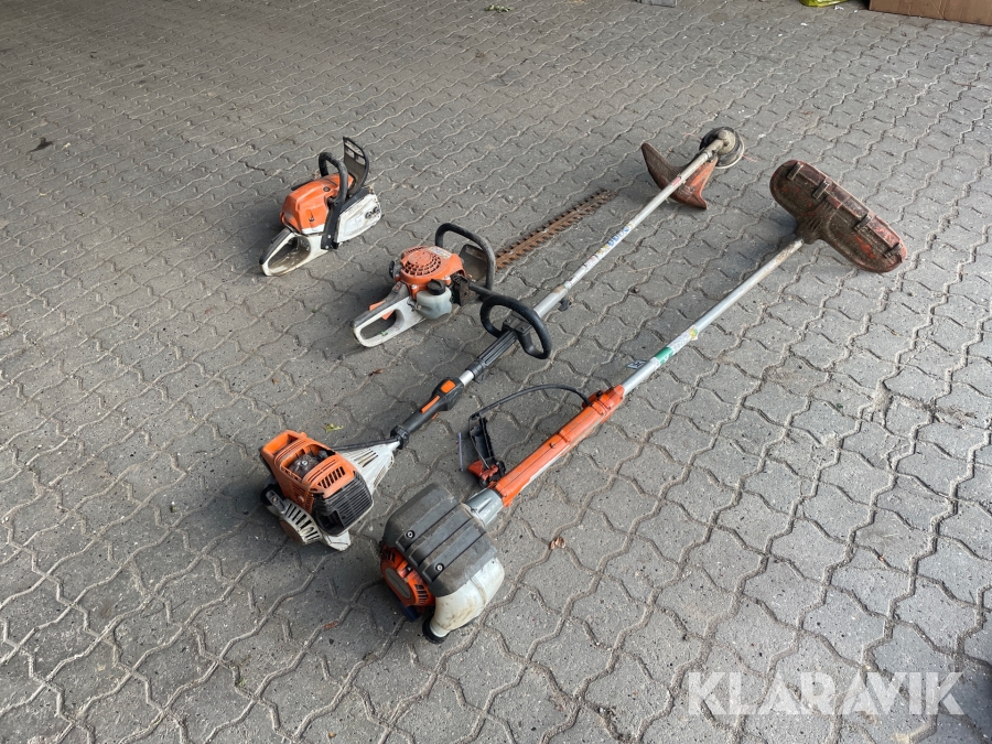 Buskrydder - motorsave Husqvarna 4 styk