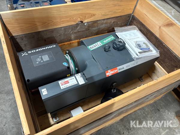 Vacuum pumpe Grundfoss BUSCH Mink MM 1142 BV