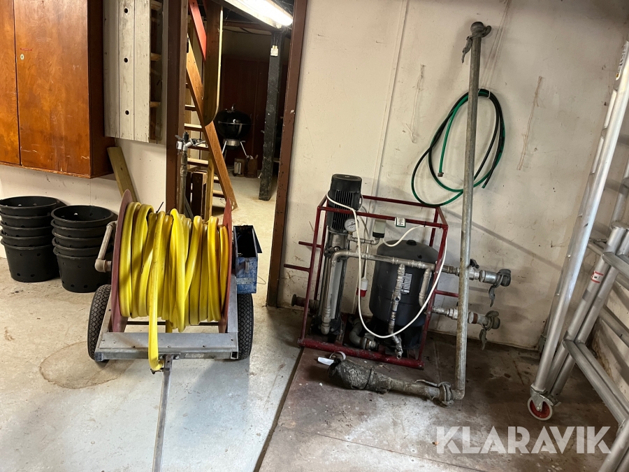 Pumpe med slange trailer Grundfos PWB-GFS-60LV