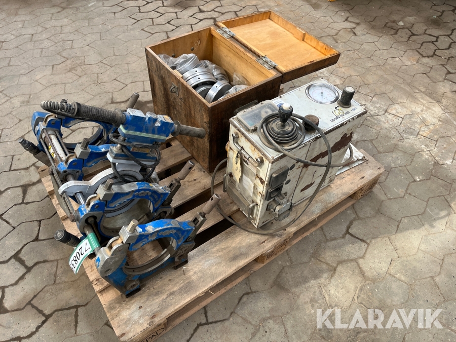 PE rør svejser Georg Fischer Ø 160