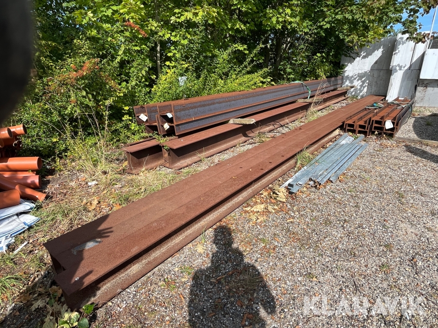 Stålbjælker HBE og IBH - 24 styk