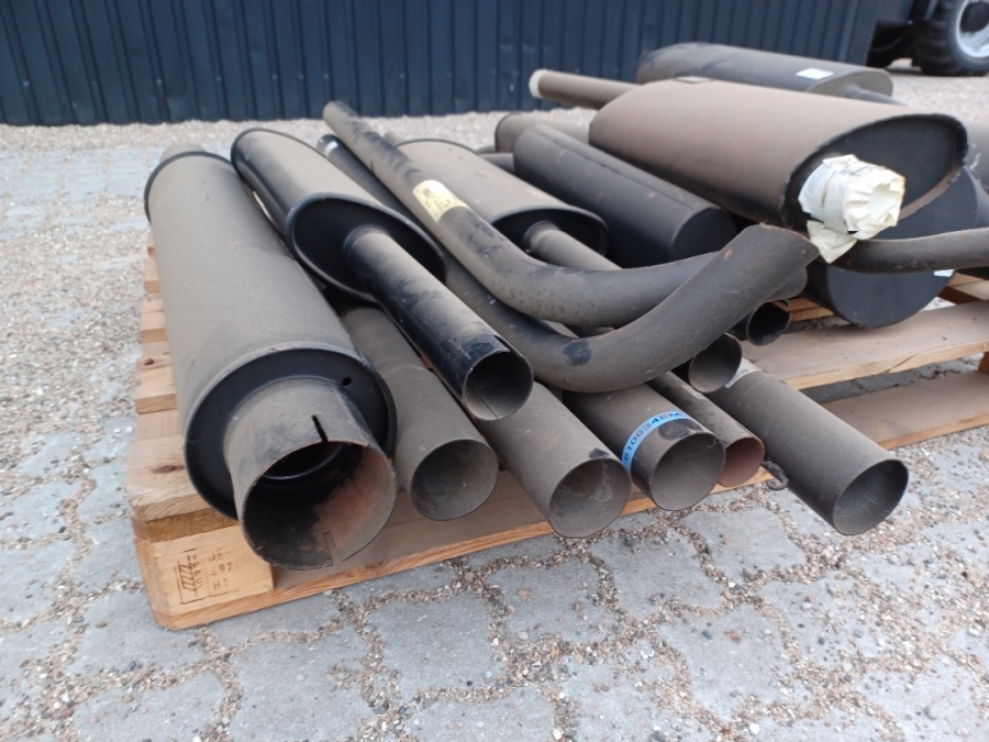 Lyddæmpere og afgangsrør