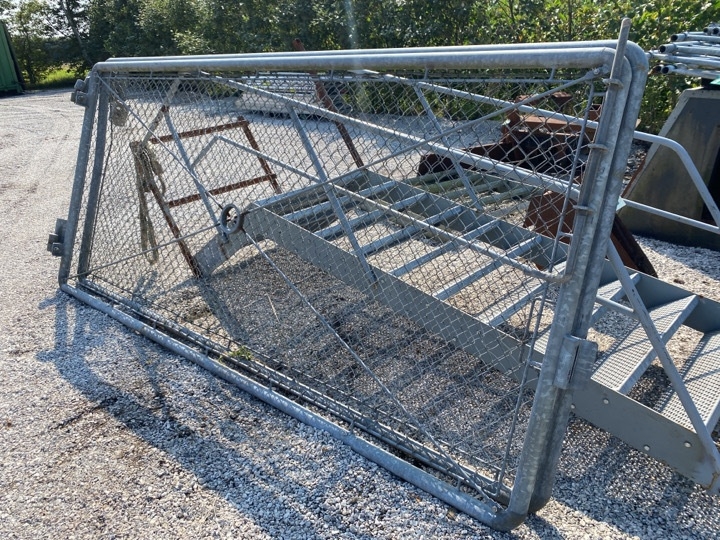Galvaniseret Gitterlåge