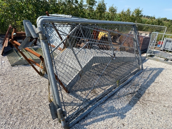 Galvaniseret Gitterlåge