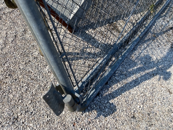 Galvaniseret Gitterlåge
