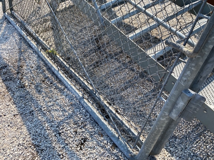 Galvaniseret Gitterlåge