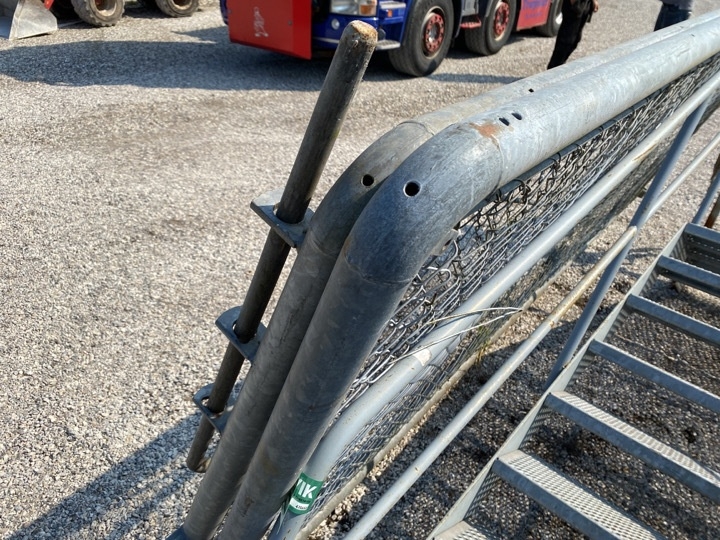 Galvaniseret Gitterlåge