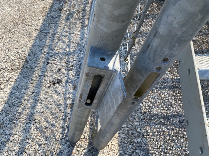 Galvaniseret Gitterlåge