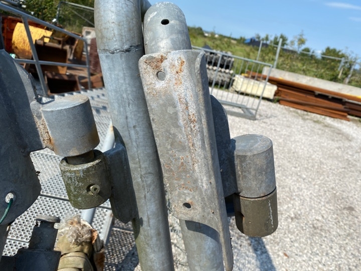 Galvaniseret Gitterlåge