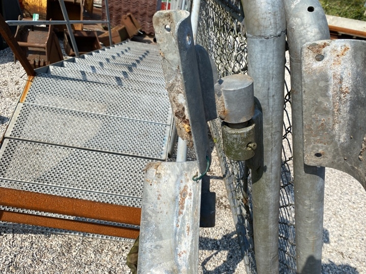 Galvaniseret Gitterlåge