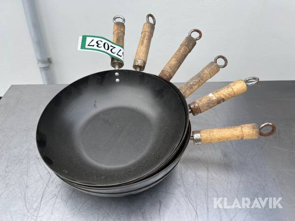 Wok pander Gastro 30cm 6 styk