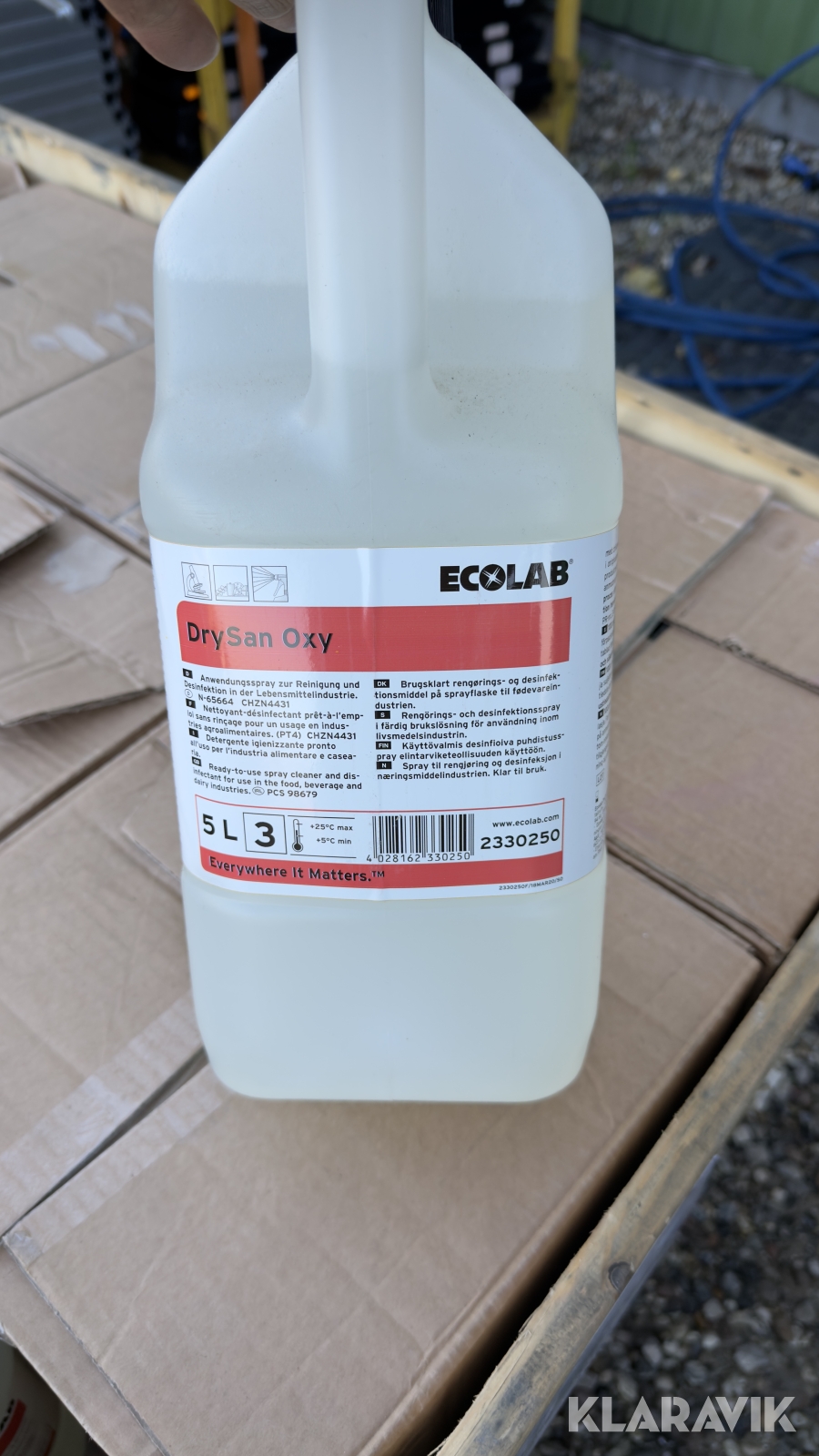 Ecolab DrySan Oxy
