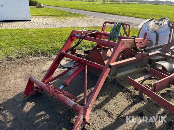 Frontlæsser Deutz 5206 fuld hydraulisk med betjeningsventil