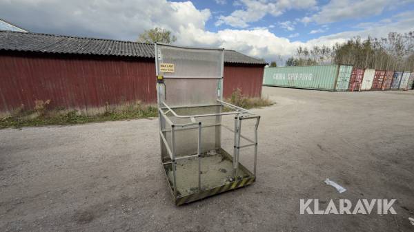 Mandskabskurv til gaffeltruck E.L.M MK 144 L