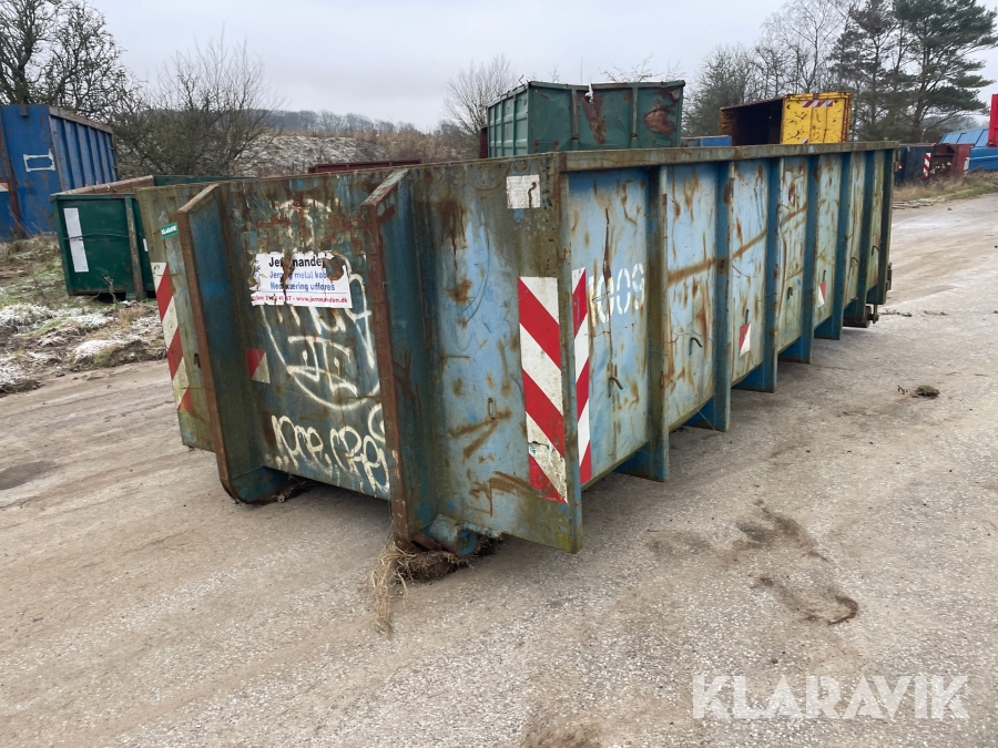 Åben container Skibby Jensen Smedie