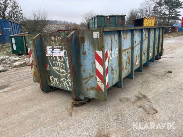 Åben container Skibby Jensen Smedie