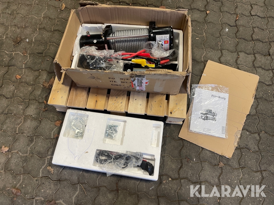 Elektrisk spil P-lindberg 5000kg