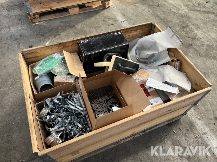 Lot - Assorteret overskud 1 palle