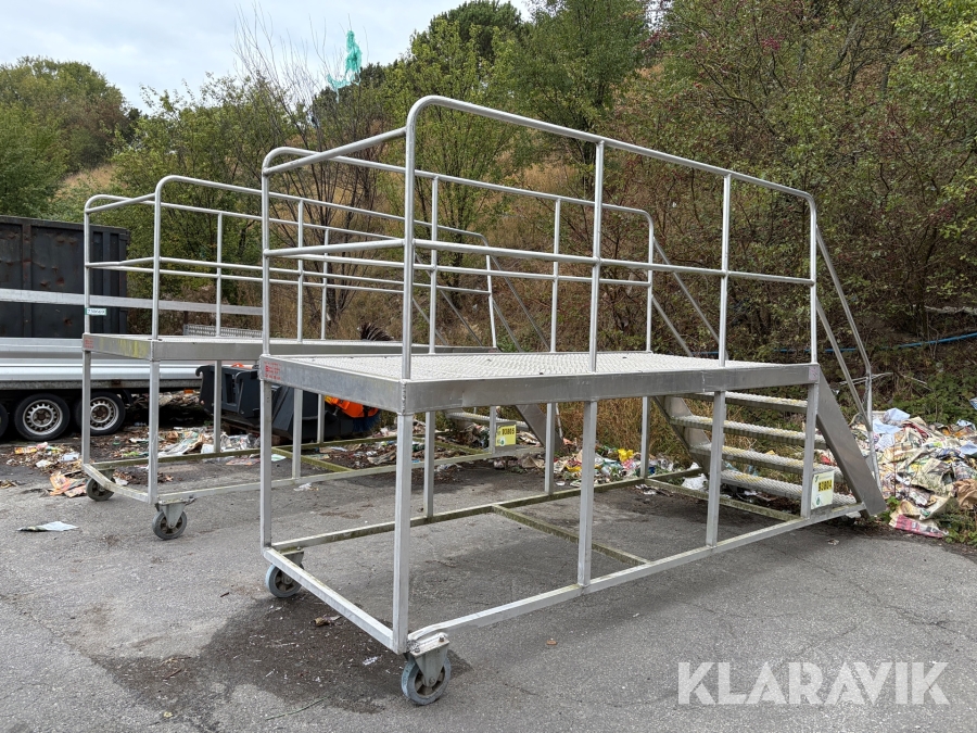 Trappe platforme - 2 stk