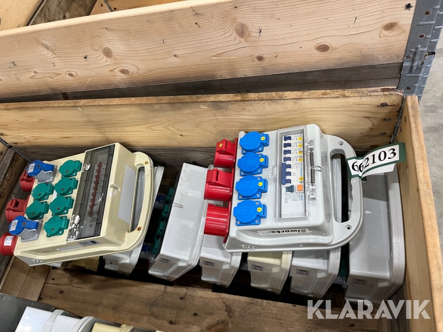 El tavler 32A 10 styk