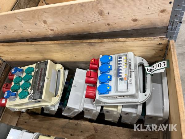 El tavler 32A 10 styk