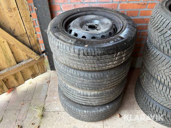 Sommerdæk Michelin Primacy 4, 185/65 R15 med stålfælge