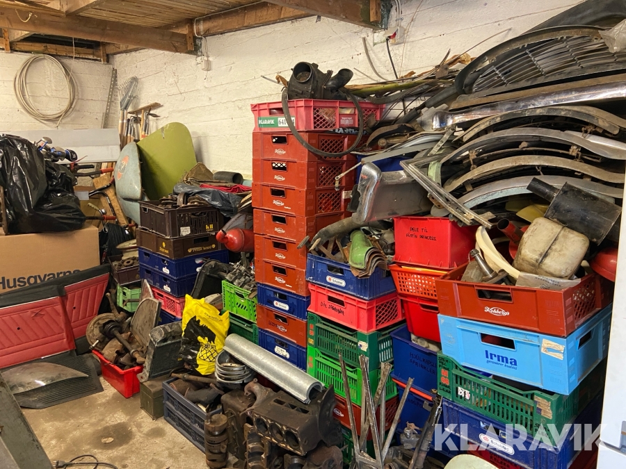 DKW og Auto Union dele - 550 styk