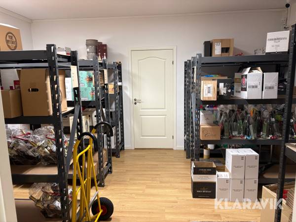 Diverse lagerreoler - 11 styks