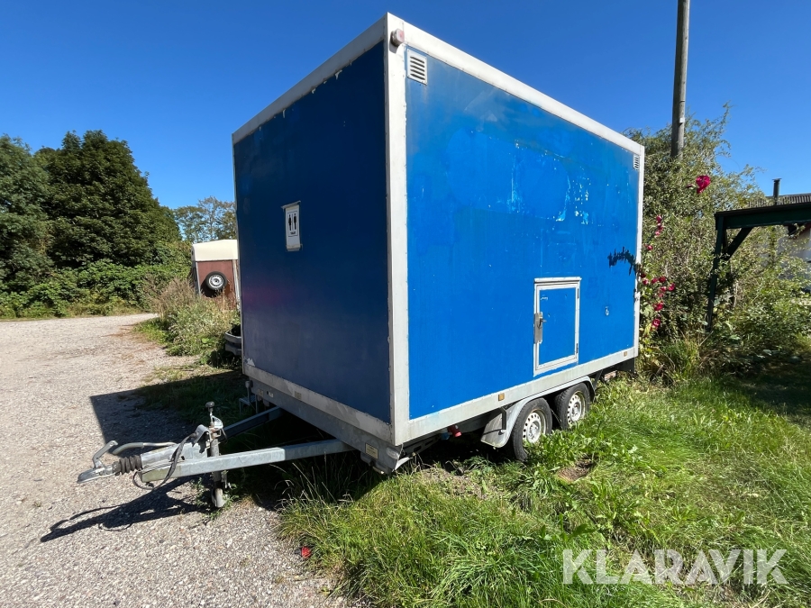 Toilet- og badeskur VA