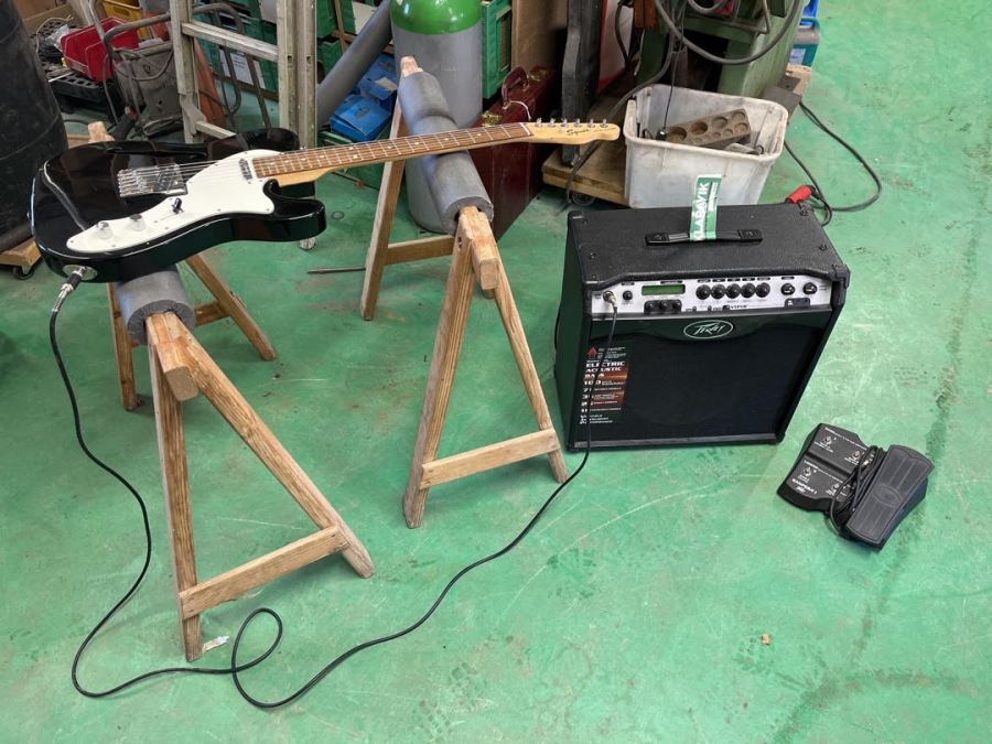 El-guitar inkl. forstærker