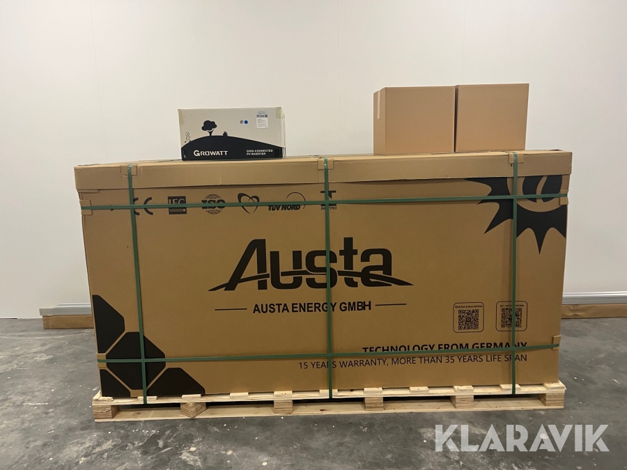 Solcelleanlæg med inverter Growatt - Austa Growatt MOD 15KTL3-X Inverter