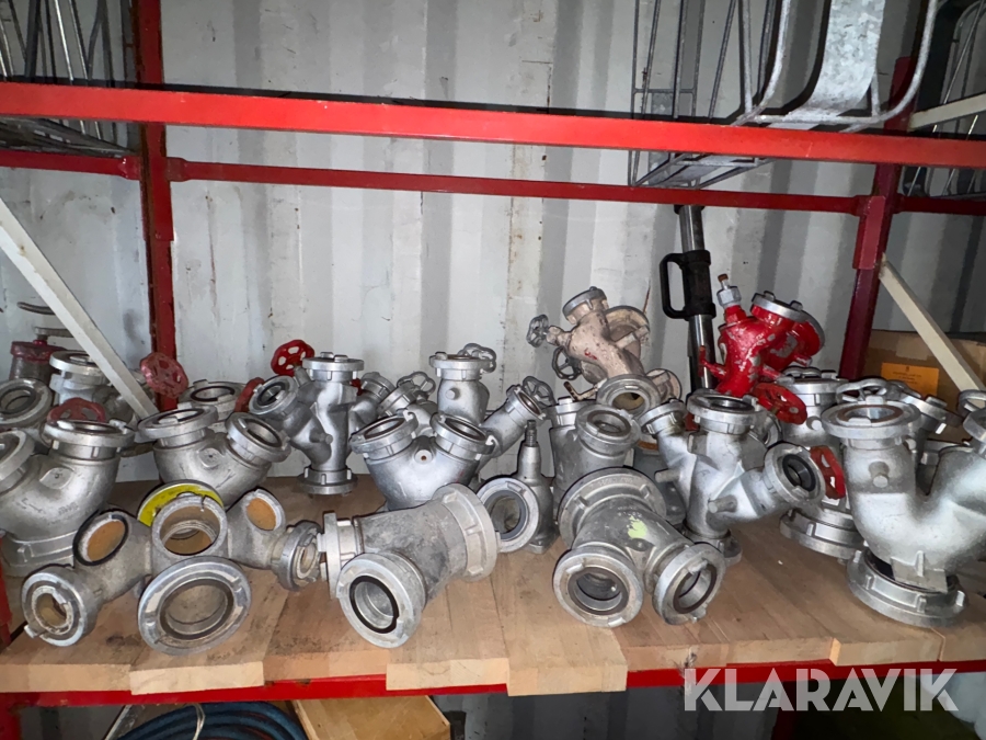 Brandkoblinger og fordelere blandet lot