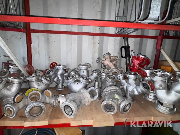 Brandkoblinger og fordelere blandet lot