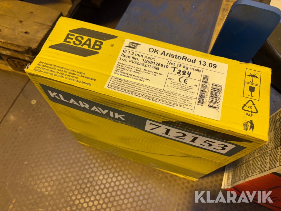 Svejsetråd ESAB OK AristoRod 13.09