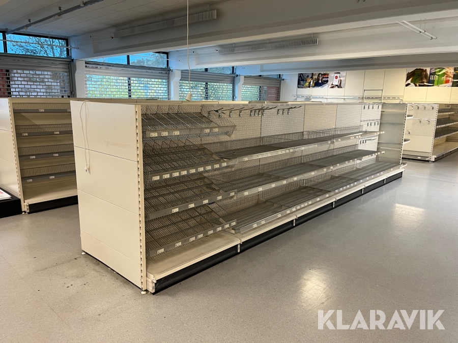 Butiksinventar blandet lot