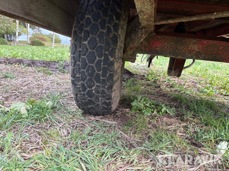 Traktorvogn / Tipvogn i træ og stål