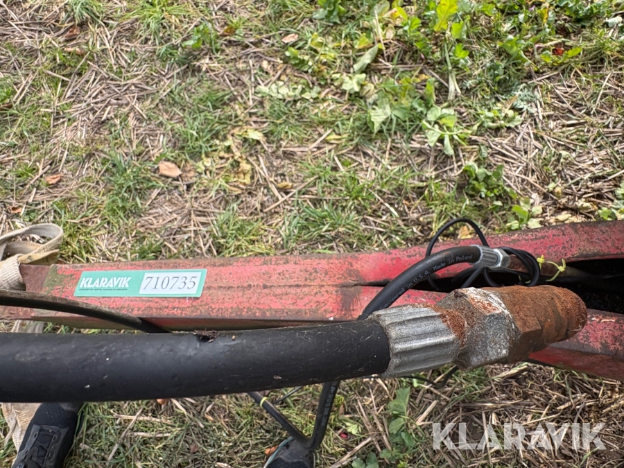 Traktorvogn / Tipvogn i træ og stål