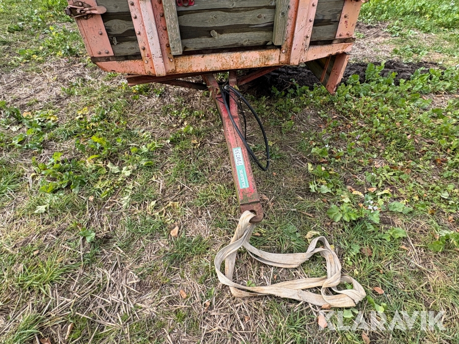 Traktorvogn / Tipvogn i træ og stål