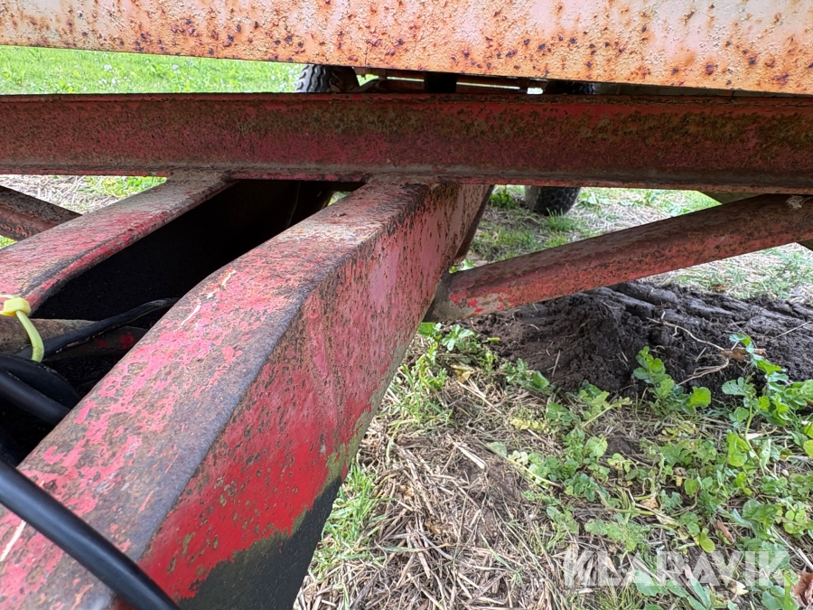 Traktorvogn / Tipvogn i træ og stål