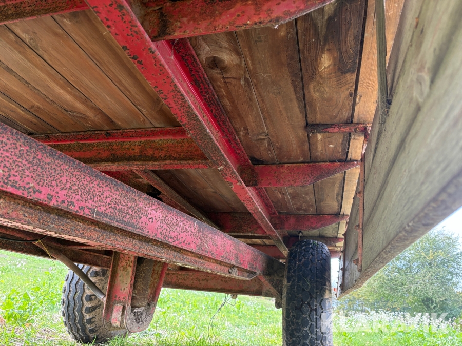 Traktorvogn / Tipvogn i træ og stål