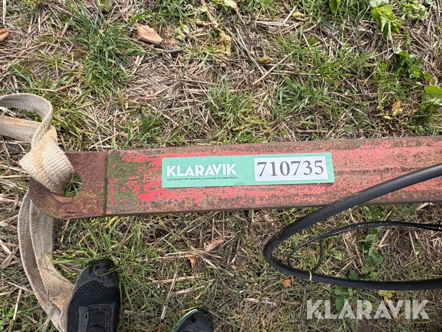 Traktorvogn / Tipvogn i træ og stål