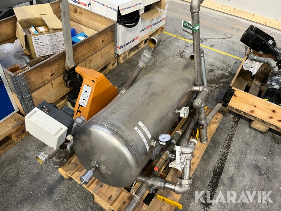 Tank til demineraliseret vand