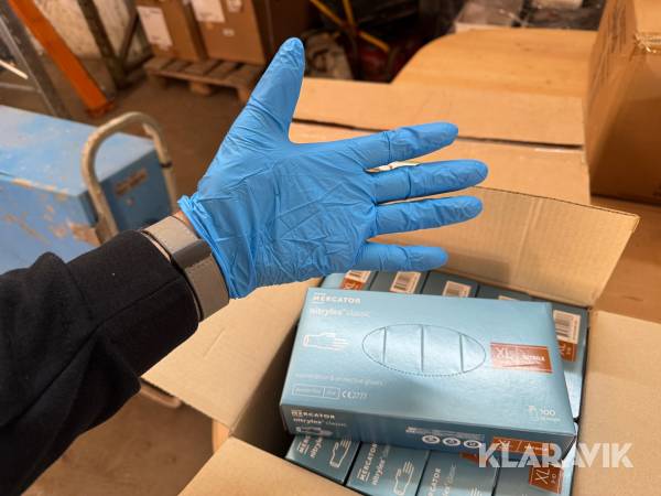Nitril Handsker Mercator Nitrylex Classic - Examination and protection gloves - X-Large